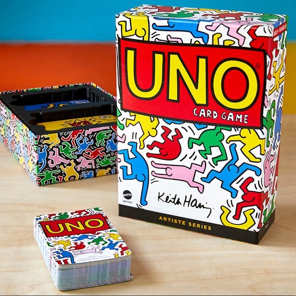 Keith Haring Uno Artist Series Sealed RARE - Picture 2 of 3